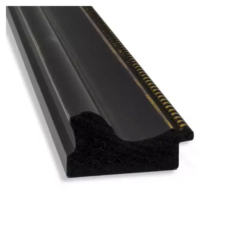 Kit de bordure de cadre de miroir de salle de bain Mirror Makeover - Cadre entièrement assemblé autocollant - Miroir NON inclus - Finition étroite bronze accentuée