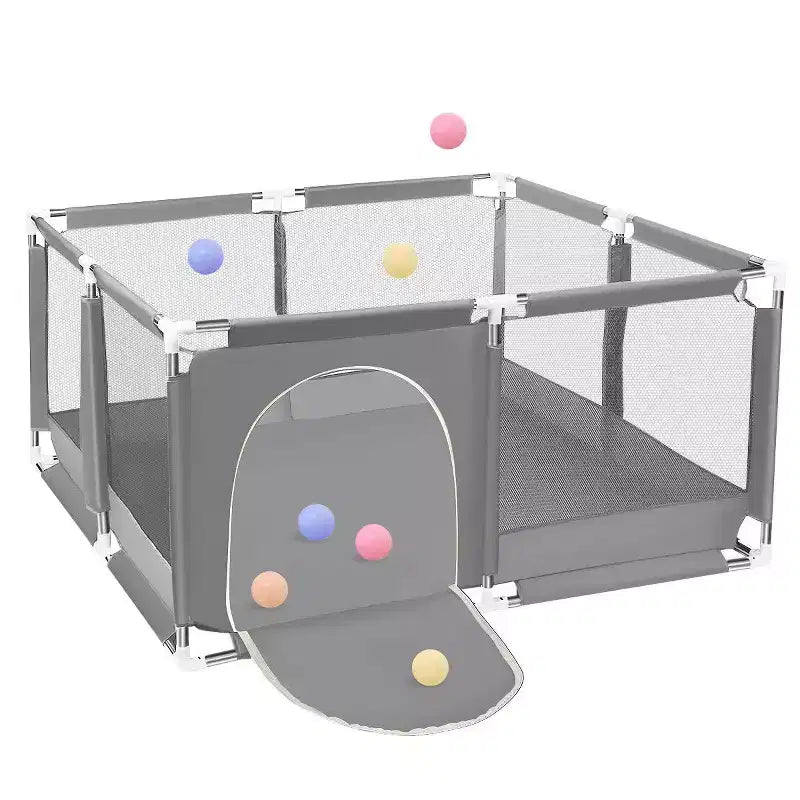 Parc bébé 50x50 à 4 panneaux grand et sécurisé, portable