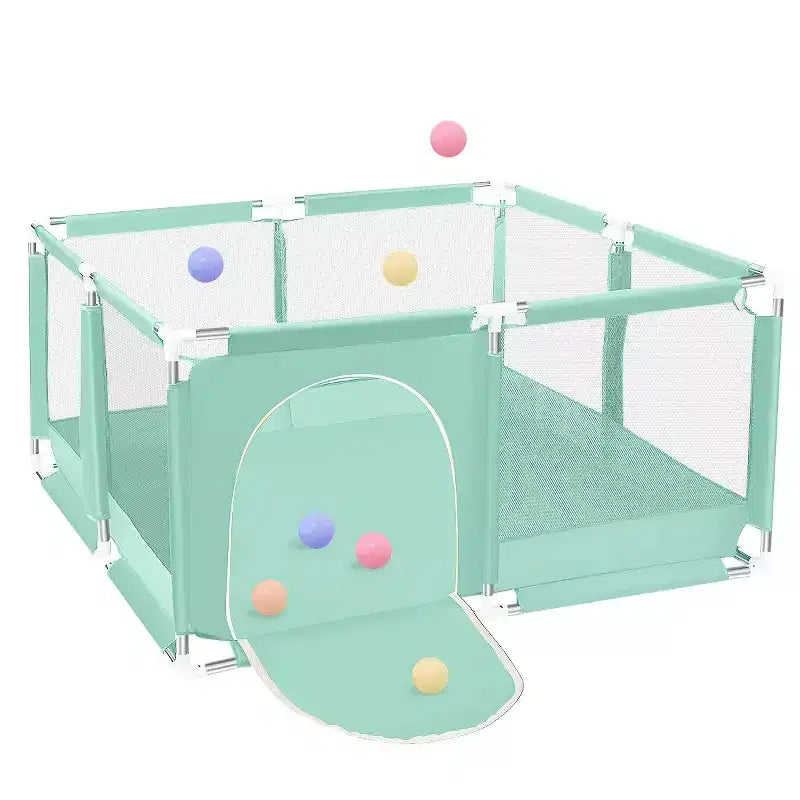 Parc bébé 50x50 à 4 panneaux grand et sécurisé, portable