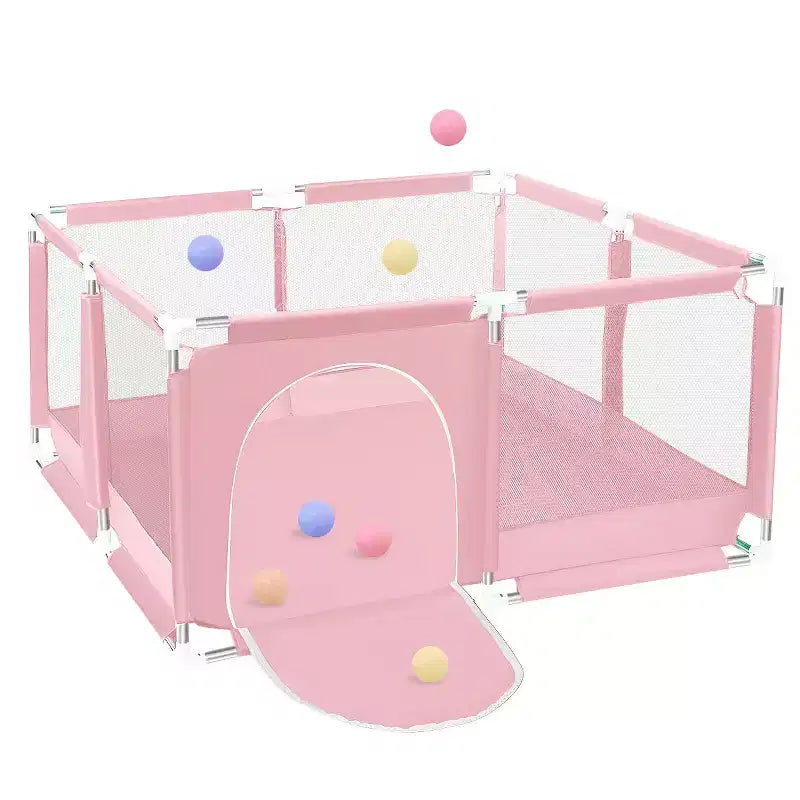 Parc bébé 50x50 à 4 panneaux grand et sécurisé, portable