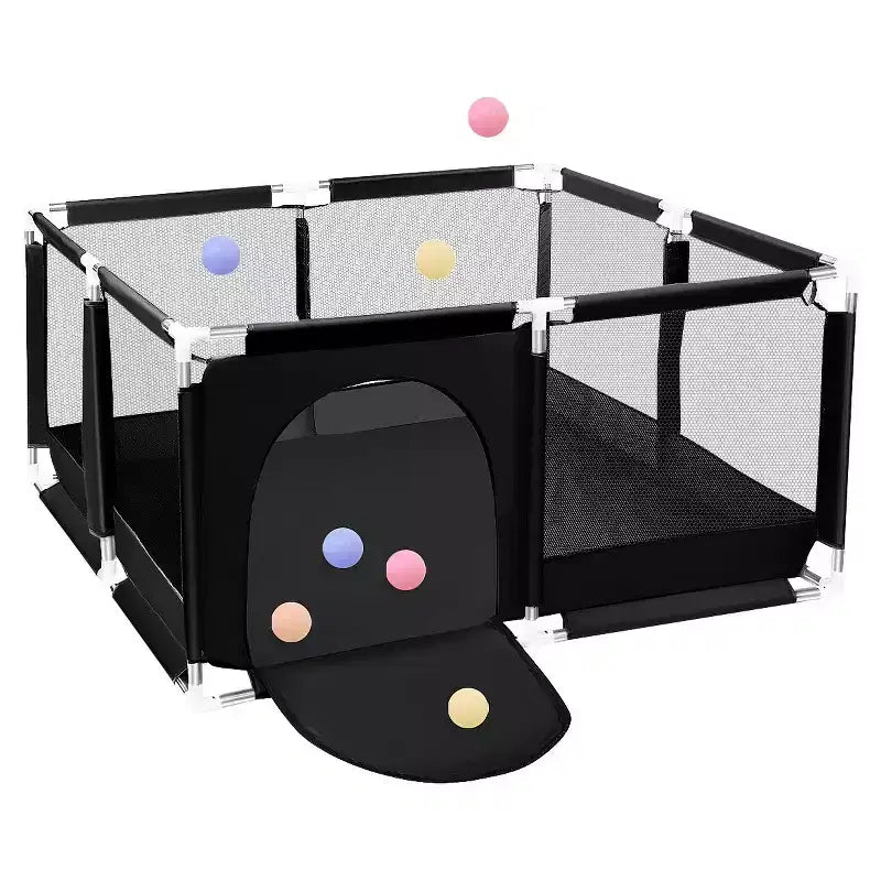 Parc bébé 50x50 à 4 panneaux grand et sécurisé, portable