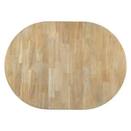 Table à manger de ferme avec piètement en X à 4 pieds et rallonge de 40,6 cm