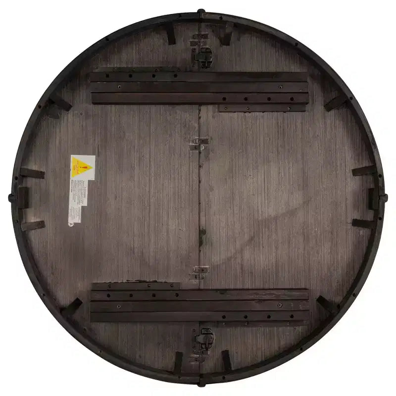 Table à manger de ferme avec piètement en X à 4 pieds et rallonge de 40,6 cm