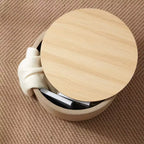 Grand pouf de rangement rond pour table basse de 22 pouces