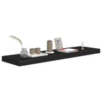 Étagère murale en MDF noir en nid d'abeille, étagère murale moyenne en métal