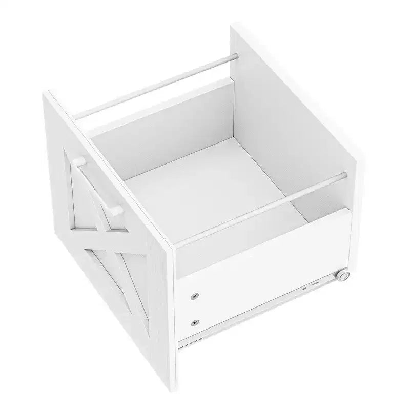 Bureau d'angle en forme de L de 60 pouces avec tiroir de classement et armoire de rangement pour bureau à domicile, salle d'étude