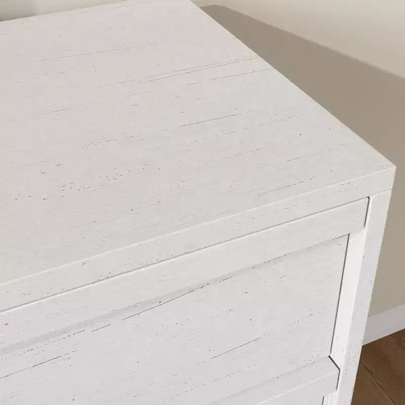 Commode, Buffet en bois durable avec tiroirs et plateau spacieux, Meuble de chambre à coucher de style scandinave, pour salon, couloir