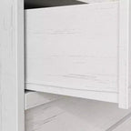 Commode, Buffet en bois durable avec tiroirs et plateau spacieux, Meuble de chambre à coucher de style scandinave, pour salon, couloir