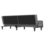 Canapé convertible avec accoudoirs Canapé inclinable Causeuse Tissu