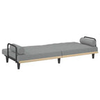 Canapé convertible avec accoudoirs Canapé inclinable Causeuse Tissu