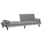 Canapé convertible avec accoudoirs Canapé inclinable Causeuse Tissu