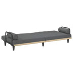 Canapé convertible avec accoudoirs Canapé inclinable Causeuse Tissu