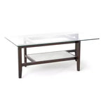 Costway 24 Square Side Table with Extra Storage Shelf Home for Living Room Study Office