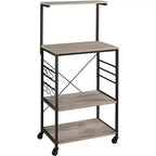 Yaheetech 50.5H Kitchen Baker's Rack with Side Hooks
